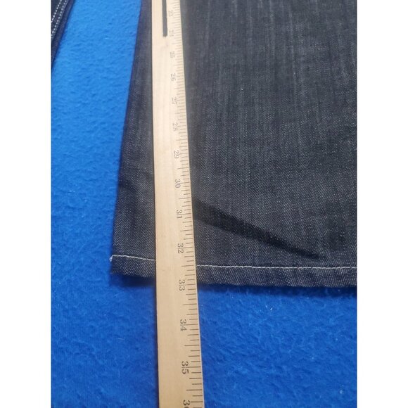 Basic Code Vintage Denim Jeans Men's Size W38 L34 Wide Leg Baggy Embroidered - Picture 13 of 16